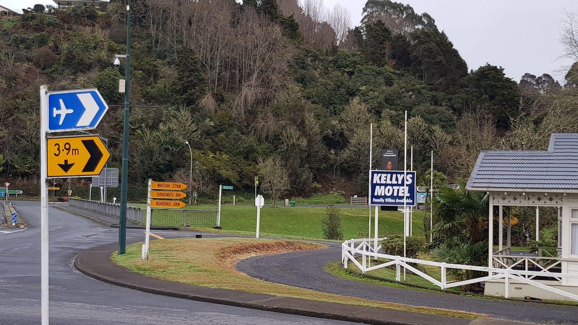 Kelly'S Riverside Motel Taumarunui Exteriör bild