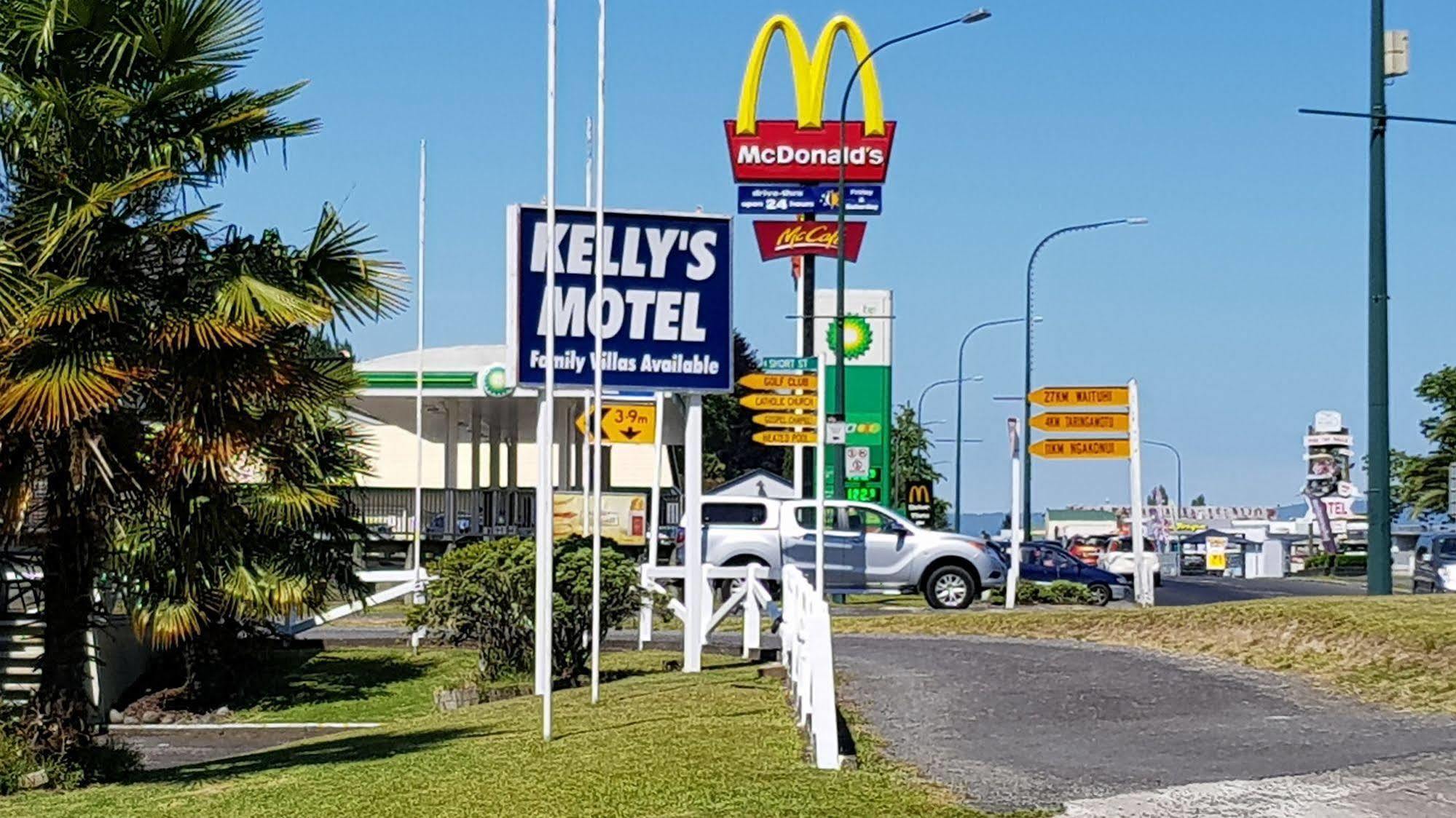 Kelly'S Riverside Motel Taumarunui Exteriör bild