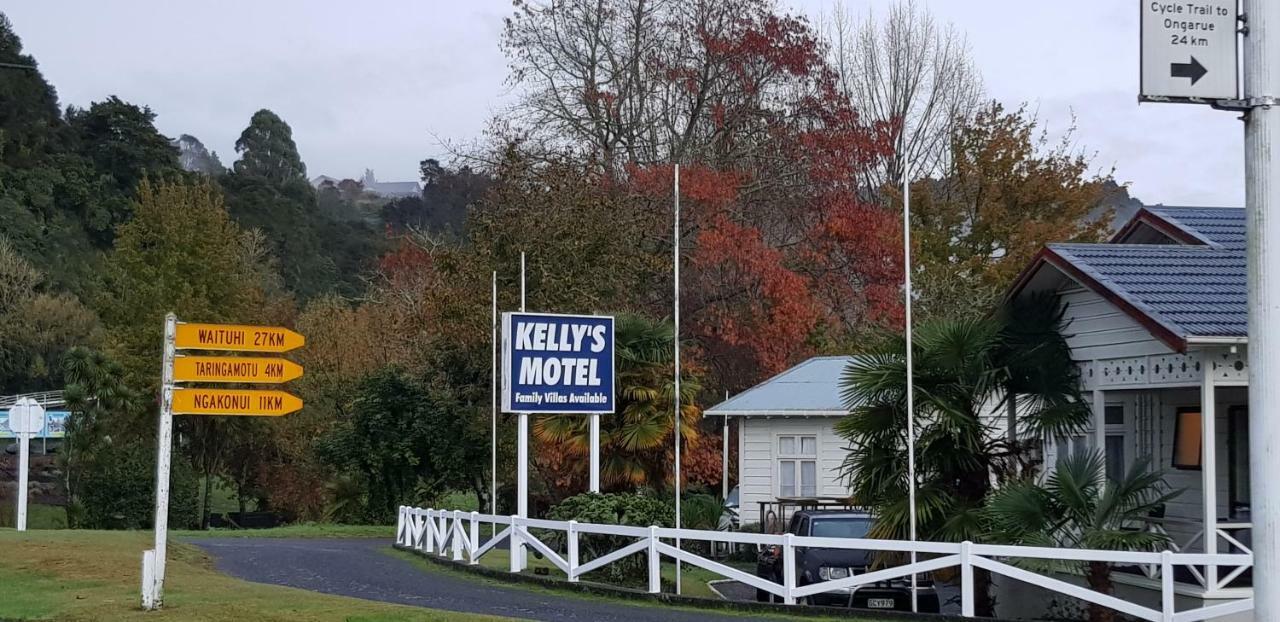 Kelly'S Riverside Motel Taumarunui Exteriör bild